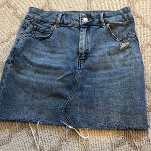 Jean skirt